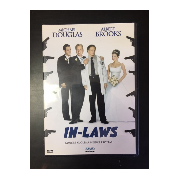 In-Laws DVD (M-/VG+) -toiminta/komedia-