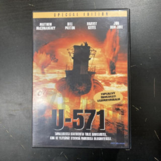 U-571 (special edition) 2DVD (M-/M-) -sota-