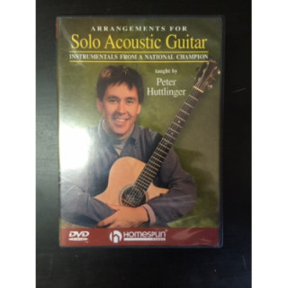 Peter Huttlinger - Arrangements For Solo Acoustic Guitar DVD (VG+/M-) -opetus dvd- (R1 NTSC/ei suomenkielistä tekstitystä)