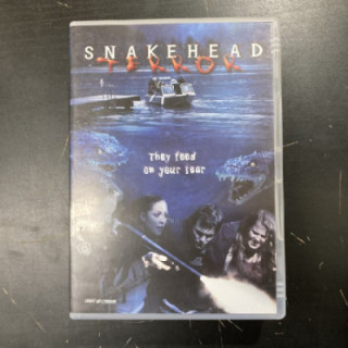 Snakehead Terror DVD (M-/M-) -kauhu/toiminta-