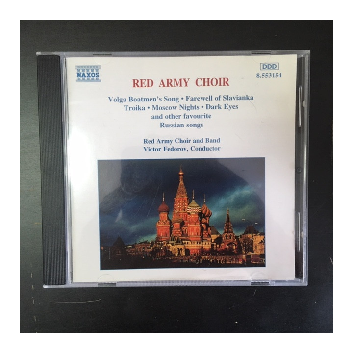 Red Army Choir - Russian Favourites CD (VG+/VG+) -kuoromusiikki-
