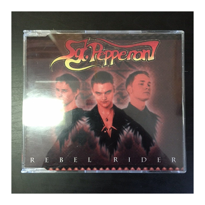 Sgt. Pepperoni - Rebel Rider CDEP (VG+/M-) -hard rock-