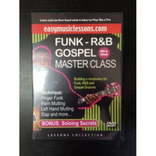 Leo Brooks - Funk, R&B & Gospel Master Class DVD (M-/M-) -opetus dvd- (R1 NTSC/ei suomenkielistä tekstitystä)