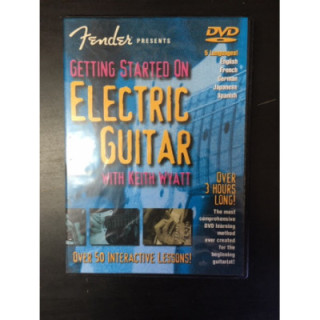 Keith Wyatt - Getting Started On Electric Guitar DVD (VG/M-) -opetus dvd- (R1 NTSC/ei suomenkielistä tekstitystä)