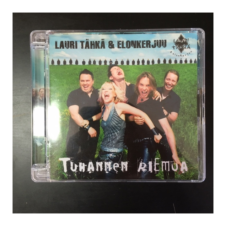 Lauri Tähkä ja Elonkerjuu - Tuhannen riemua CD (M-/VG+) -folk rock/pop rock-