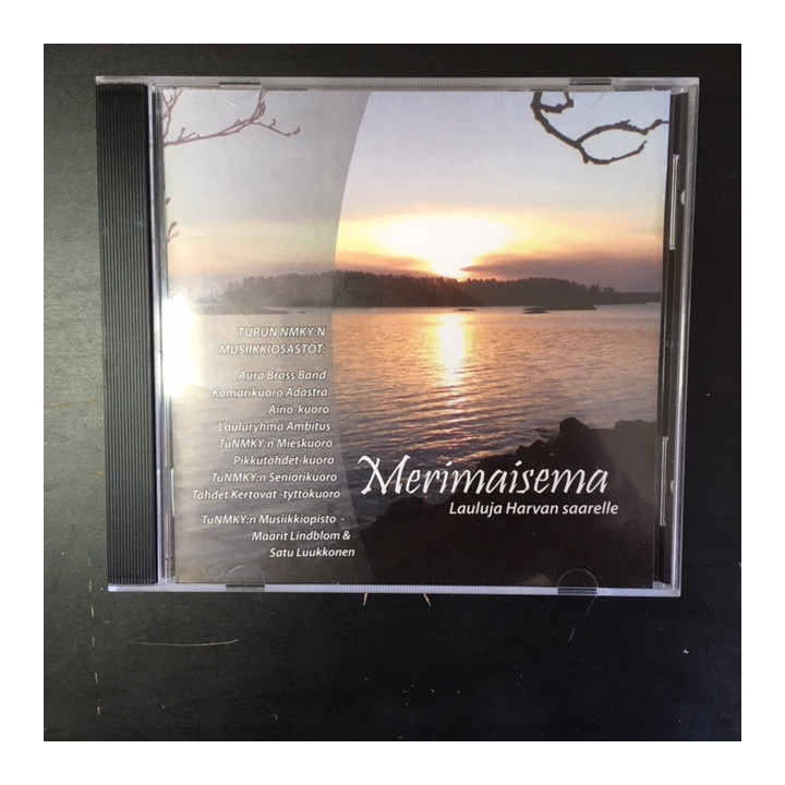 Turun NMKY:n Musiikkiosastot - Merimaisema (Lauluja Harvan saarelle) CD (VG+/M-) -kuoromusiikki-