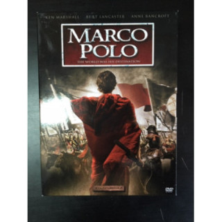 Marco Polo (1982) - Koko sarja 4DVD (VG+-M-/VG+) -tv-sarja-