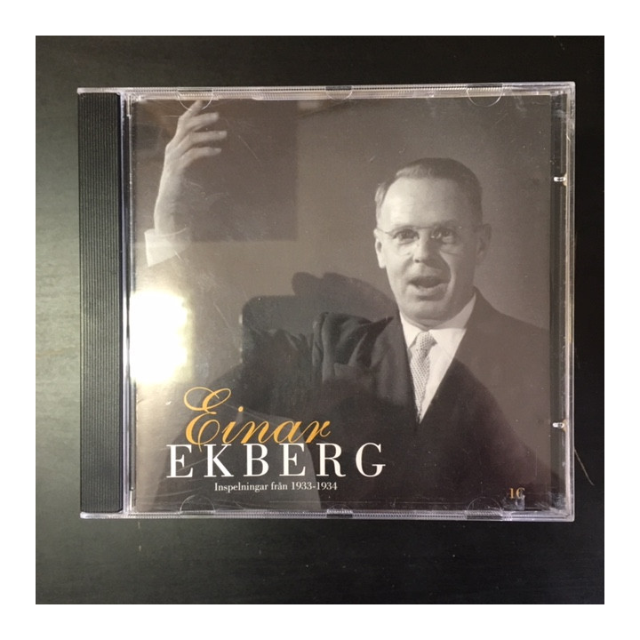 Einar Ekberg - Inspelningar från 1933-1934 CD (M-/VG+) -klassinen-