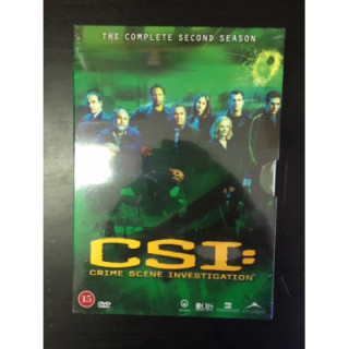 CSI: Las Vegas - Kausi 2 6DVD (avaamaton) -tv-sarja-