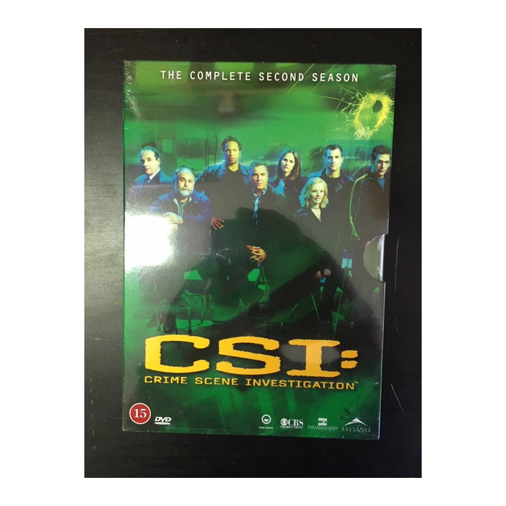 CSI: Las Vegas - Kausi 2 6DVD (avaamaton) -tv-sarja-