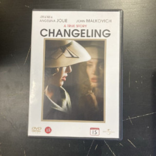 Changeling - vaihdokas DVD (M-/M-) -draama-