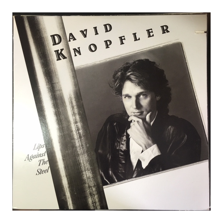 David Knopfler - Lips Against The Steel LP (VG+-M-/VG+) -pop rock-