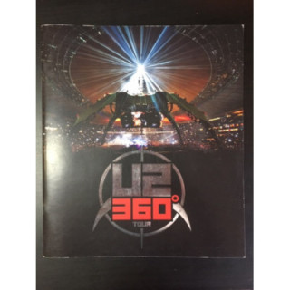 U2 - 360° Tour kiertuekirja (VG+)