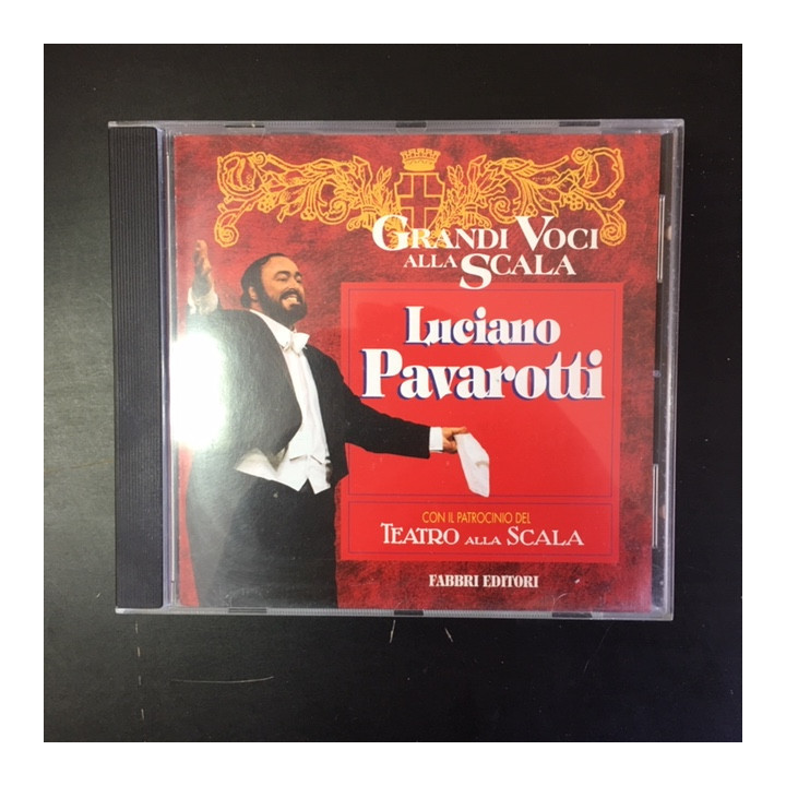 Luciano Pavarotti - Grandi Voci Alla Scala CD (VG+/M-) -klassinen-