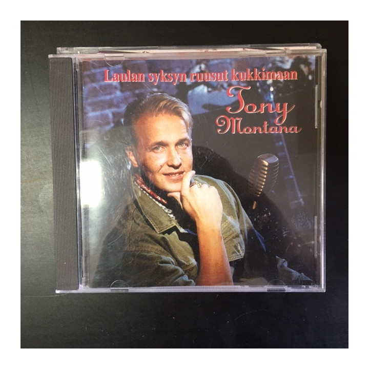 Tony Montana - Laulan syksyn ruusut kukkimaan CD (VG/M-) -iskelmä-
