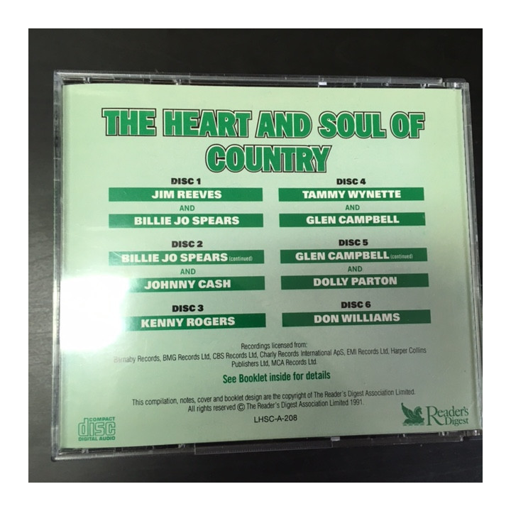 V/A - Heart And Soul Of Country 6CD (M-/M-)