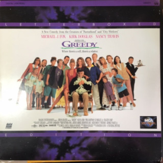 Greedy LaserDisc (VG/VG+) -komedia-