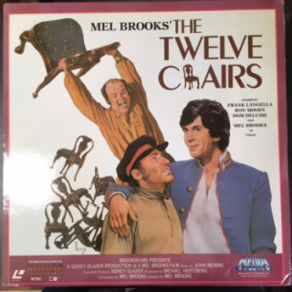 Twelve Chairs LaserDisc (VG+-M-/VG+) -komedia-