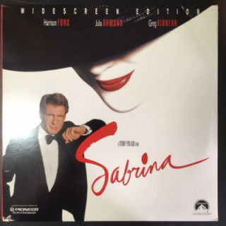 Sabrina (1995) LaserDisc (VG+/VG+) -komedia/draama-
