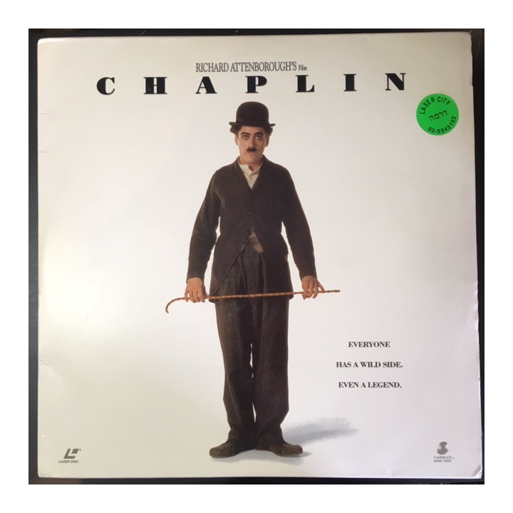 Chaplin LaserDisc (VG-VG+/VG+) -draama-