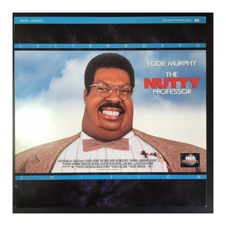 Nutty Professor LaserDisc (VG/M-) -komedia-