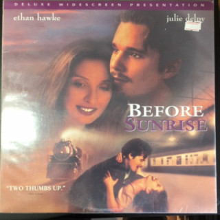 Before Sunrise LaserDisc (VG-VG+/VG+) -draama-