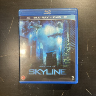 Skyline Blu-ray+DVD (M-/M-) -toiminta/sci-fi-