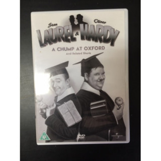 Laurel & Hardy - A Chump At Oxford And Related Shorts DVD (VG+/M-) -komedia- (ei suomenkielistä tekstitystä)