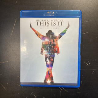 Michael Jackson's This Is It Blu-ray (M-/M-) -dokumentti-