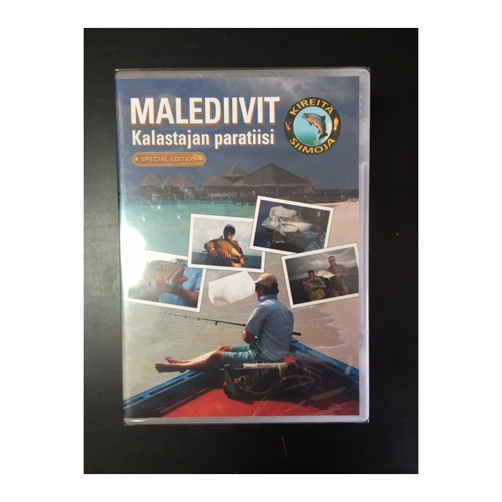 Kireitä siimoja - Malediivit (kalastajan paratiisi) DVD (avaamaton) -kalastus-
