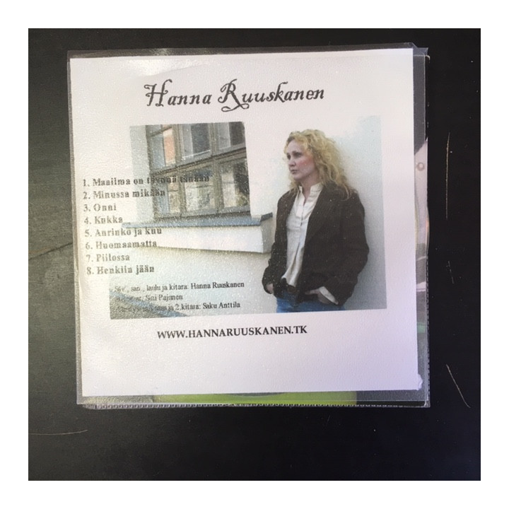 Hanna Ruuskanen - Hanna Ruuskanen CD (VG/M-) -folk pop-