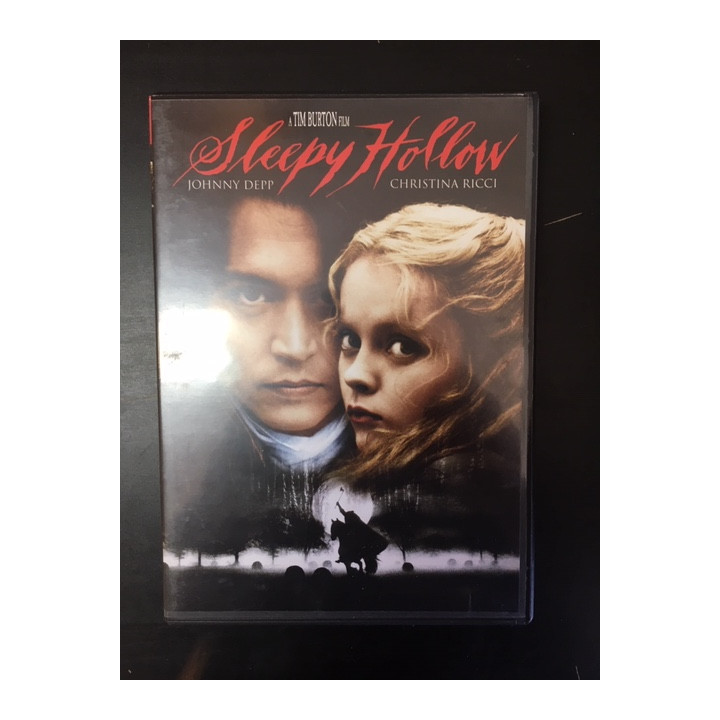Sleepy Hollow DVD (VG+/M-) -kauhu-