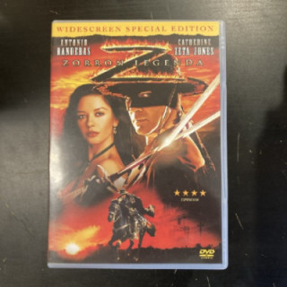 Zorron legenda (special edition) DVD (VG+/M-) -seikkailu-