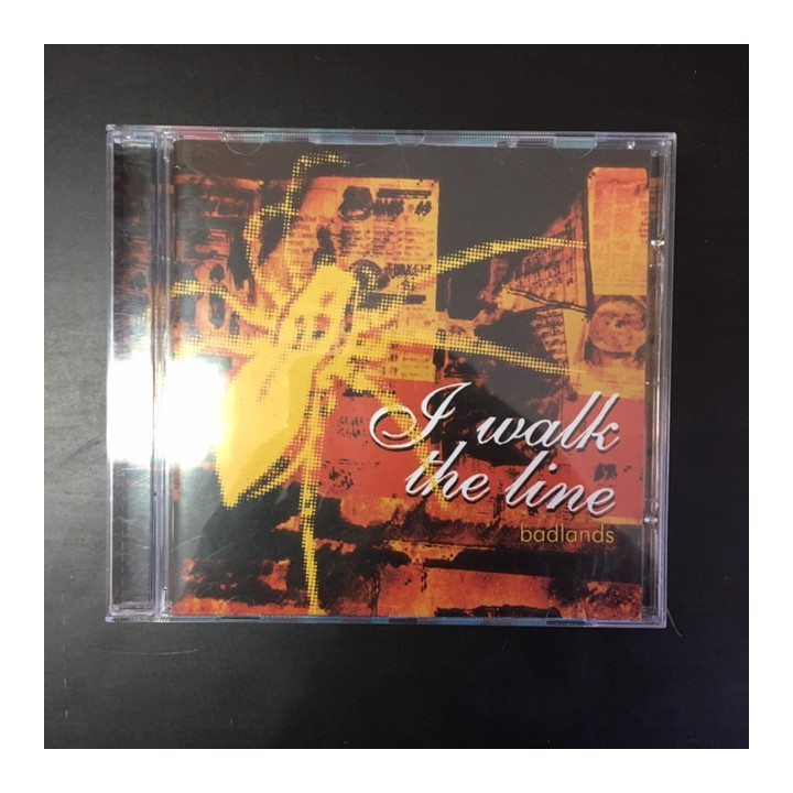 I Walk The Line - Badlands CD (M-/VG+) -punk rock-