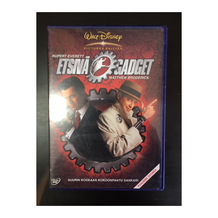 Etsivä Gadget DVD (VG+/M-) -toiminta/komedia-