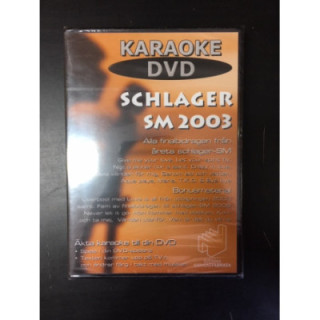 Svenska Karaokefabriken - Schlager SM 2003 DVD (avaamaton) -karaoke-