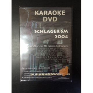 Svenska Karaokefabriken - Schlager SM 2004 DVD (avaamaton) -karaoke-
