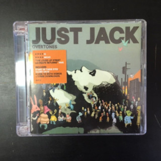 Just Jack - Overtones CD (VG+/M-) -hip hop-