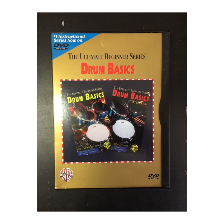 Ultimate Beginner Series - Drum Basics DVD (VG/VG+) -opetus dvd- (R0 NTSC/ei suomenkielistä tekstitystä)