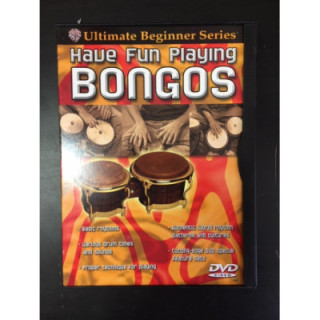 Ultimate Beginner Series - Have Fun Playing Bongos DVD (G/VG+) -opetus dvd- (R0 NTSC/ei suomenkielistä tekstitystä)
