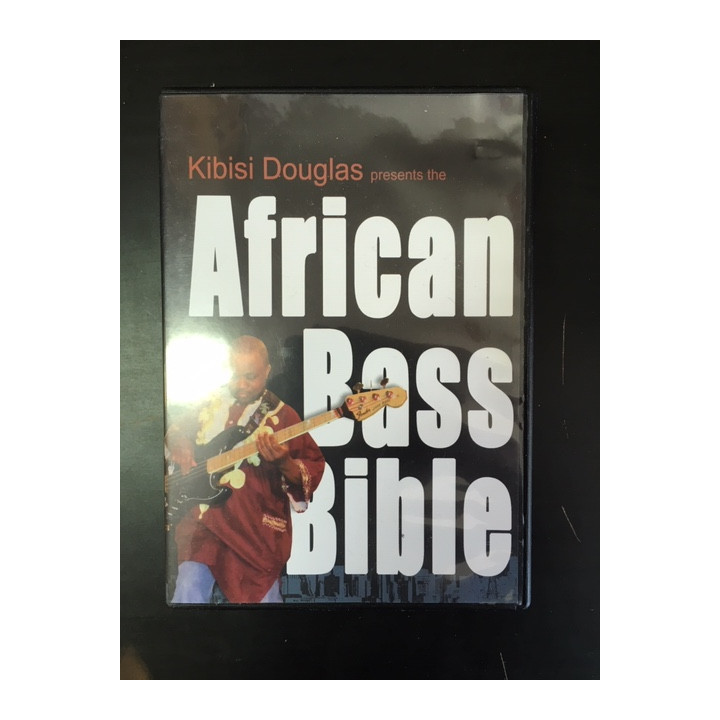 Kibisi Douglas - African Bass Bible DVD (VG/VG+) -opetus dvd- (R0 NTSC/ei suomenkielistä tekstitystä)