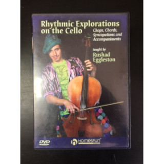 Rushad Eggleston - Rhythmic Explorations On The Cello DVD (VG/M-) -opetus dvd- (R1 NTSC/ei suomenkielistä tekstitystä)