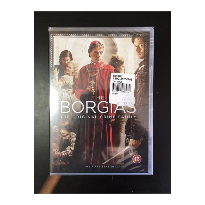 Borgias - Kausi 1 3DVD (avaamaton) -tv-sarja-