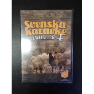 Svenska Karaokefabriken - Karaokefavoriter 4 DVD (avaamaton) -karaoke-