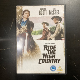 Ride The High Country DVD (VG+/M-) -western- (ei suomenkielistä tekstitystä)