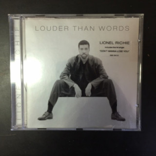 Lionel Richie - Louder Than Words CD (M-/VG+) -soul-