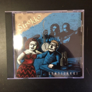 Sirokko - Syntisäkki CD (VG+/VG+) -folk rock-
