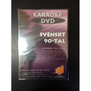Svenska Karaokefabriken - Svenskt 90-tal DVD (avaamaton) -karaoke-