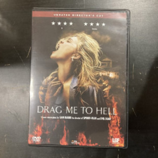 Drag Me To Hell (unrated director's cut) DVD (M-/M-) -kauhu-