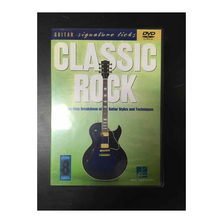 Doug Boduch - Classic Rock DVD (VG/M-) -opetus dvd- (R1 NTSC/ei suomenkielistä tekstitystä)